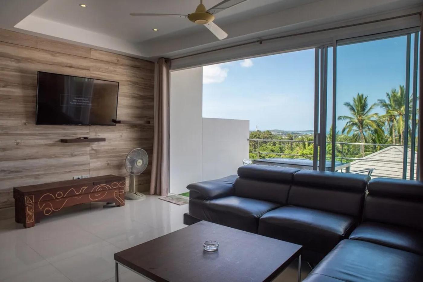 Lejlighed Cosy Flat 2 Bedroom - M2 Sea View & Shared Pool Ban Ko Khwan