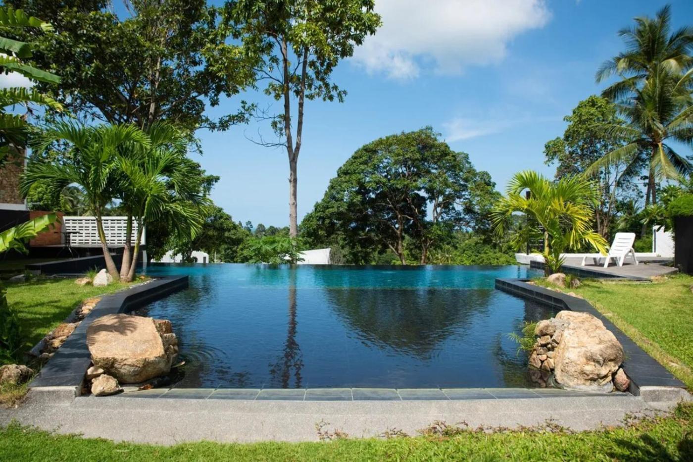 Cosy Flat 2 Bedroom - M2 Sea View & Shared Pool Lejlighed Ban Ko Khwan